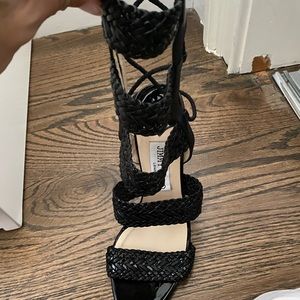 Jimmy choo black strappy sandal